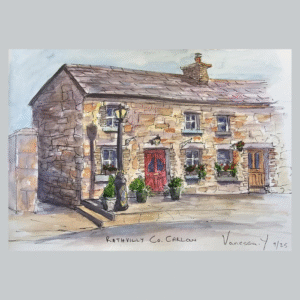 Rathvilly Red Door Print