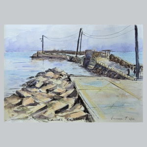 Cahore Pier Print