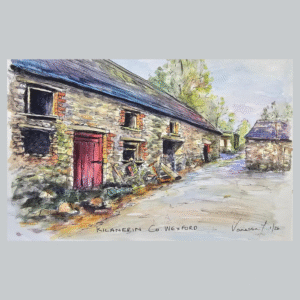 Kilanerin Barn Print
