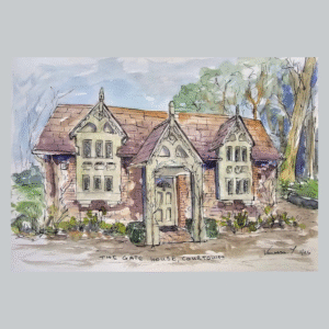 The Gate House Courtown Print