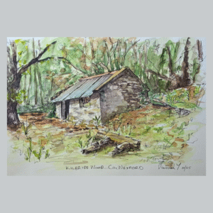 Kilbride Wood Cottage Print